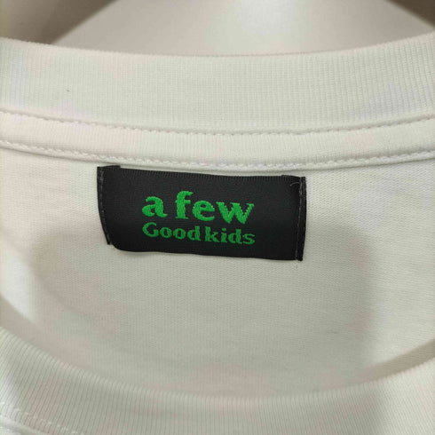 アフューグッドキッズ A FEW GOOD KIDS Colorful Logo Tee カラフルロゴT 半袖Tシャツ メンズ import:M
