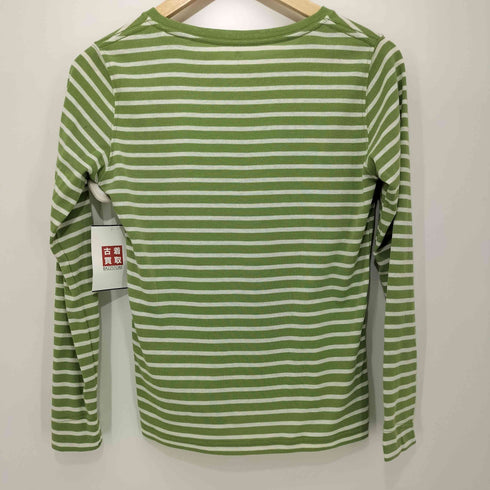 モンベル mont bell WIC.ボーダー ロングスリーブT レディース JPN:S