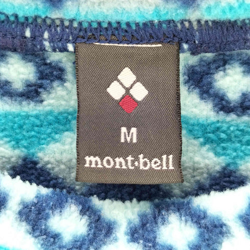モンベル mont bell プリント ライトスウェット レディース JPN:M