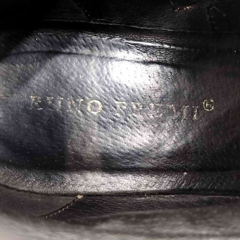 BRUNO PREMI サイドジップ レザー ロングブーツ メンズ EUR:40 JPN:25cm相当