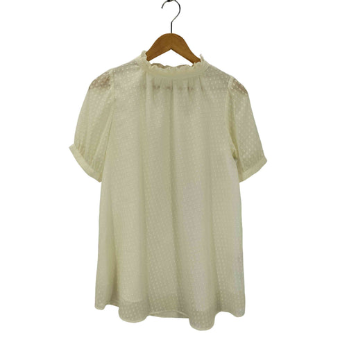 シップス SHIPS カットジャガードシフォン2WAYチュニック レディース ONE SIZE