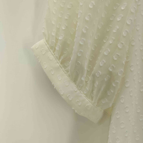 シップス SHIPS カットジャガードシフォン2WAYチュニック レディース ONE SIZE
