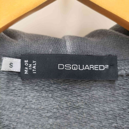 ディースクエアード DSQUARED2 補強テープデザインUSED加工プルオーバー メンズ S