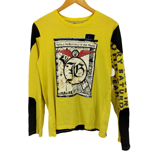 ジョンガリアーノ JOHN GALLIANO 総柄プリントL/S TEE メンズ 14