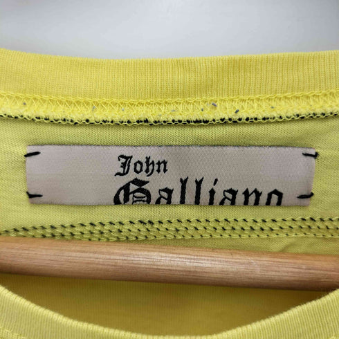 ジョンガリアーノ JOHN GALLIANO 総柄プリントL/S TEE メンズ 14