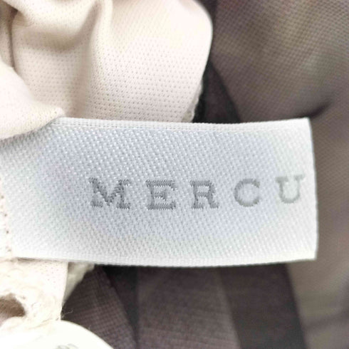マーキュリーデュオ MERCURYDUO 24SS チュール ドッキング 2WAY ニット ワンピース レディース JPN:S