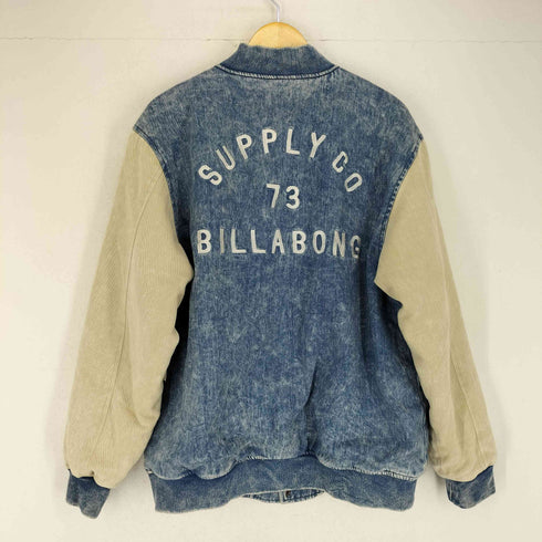 ビラボン BILLABONG 22AW 刺繍デニム中綿スタジャン メンズ JPN:L