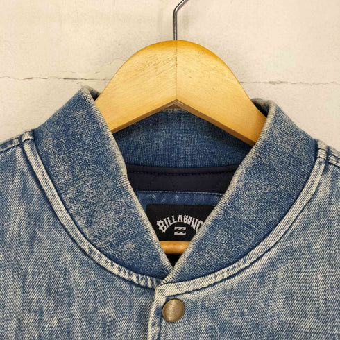 ビラボン BILLABONG 22AW 刺繍デニム中綿スタジャン メンズ JPN:L