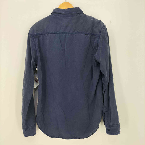 アールエイチシーロンハーマン RHC Ron Herman USED加工 テンセル ミリタリーシャツ メンズ import:L