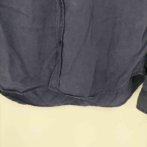 アールエイチシーロンハーマン RHC Ron Herman USED加工 テンセル ミリタリーシャツ メンズ import:L
