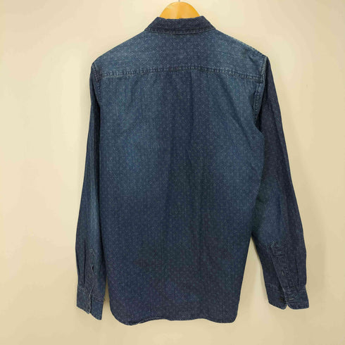 デニムアンドサプライ ラルフローレン DENIM & SUPPLY RALPH LAUREN 総柄デニムシャツ メンズ S