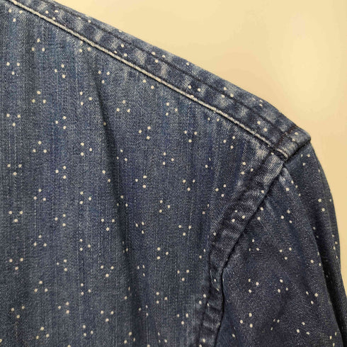 デニムアンドサプライ ラルフローレン DENIM & SUPPLY RALPH LAUREN 総柄デニムシャツ メンズ S