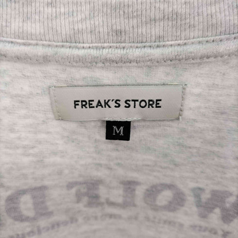 フリークスストア FREAKS STORE 23SS SHE WOLF DINER 別注 バック プリント クルーネック Tシャツ メンズ JPN:M