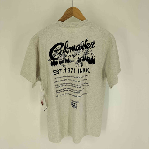 COBMASTER MOUNTAIN LOGO TEE マウンテンロゴ Tシャツ オートミール メンズ 38