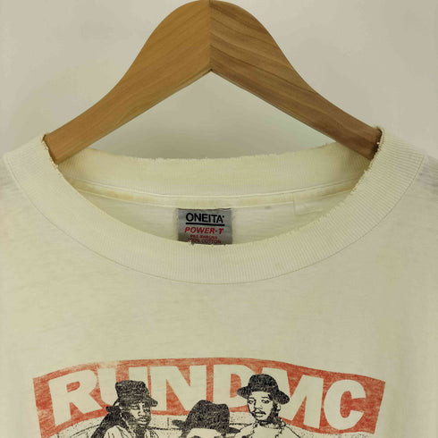 90S USA製 ONEITA ボディ Kings From Queens プリント S/S Tシャツ ボロ シングルステッチ メンズ import:XL