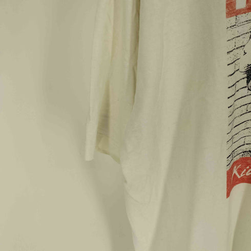 90S USA製 ONEITA ボディ Kings From Queens プリント S/S Tシャツ ボロ シングルステッチ メンズ import:XL