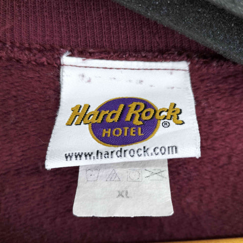 ハードロックホテル Hard rock HOTEL フロント刺繍クルーネックスウェット メンズ import:XL