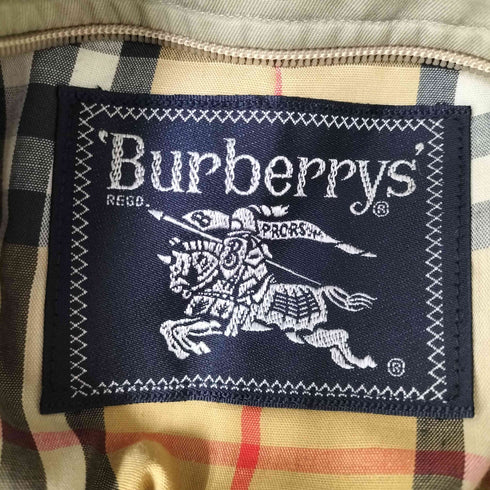 バーバリーズ BURBERRYS 裏地ノヴァチェックステンカラーコート メンズ 175