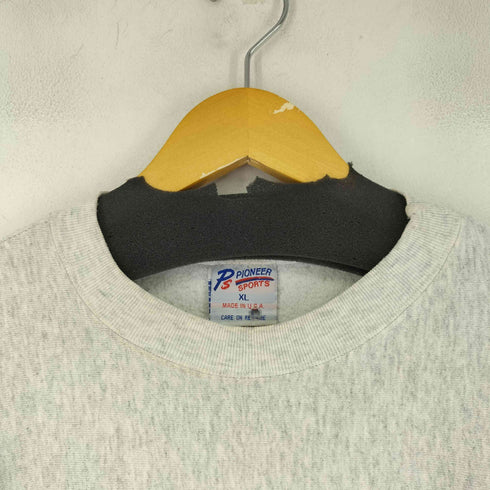 PIONEER SPORTS 90s USA製 カレッジプリントクルーネックスウェット メンズ import:XL