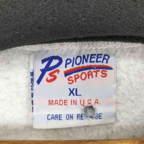 PIONEER SPORTS 90s USA製 カレッジプリントクルーネックスウェット メンズ import:XL