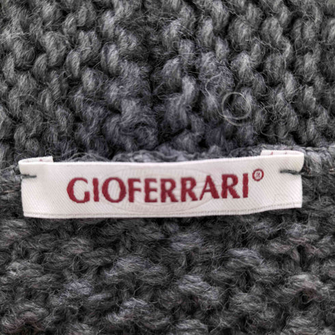 GIOFERRARI ノルディック柄ローゲージカウチンニットカーディガン メンズ JPN:50