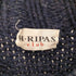 H.RIPAS バーズアイ ノルディック 柄 ウール ジップアップ ニット メンズ import:M