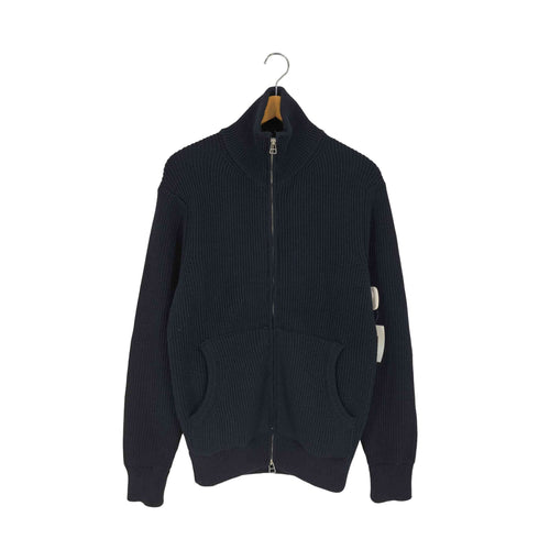 ザラ ZARA ORIGINS ドライバーズニット ジップアップニットカーディガン メンズ import:M