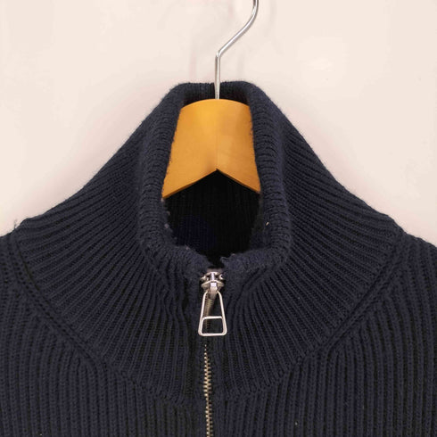 ザラ ZARA ORIGINS ドライバーズニット ジップアップニットカーディガン メンズ import:M