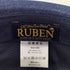 ルーベン RUBEN 日本製 デニム パッチワーク 中折れハット メンズ