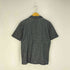 ザラ ZARA 裏地ストライプ ニット スキッパー ポロシャツ メンズ import:M
