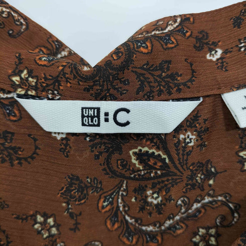 ユニクロシー UNIQLO:C シフォンプリーツワンピース レディース JPN:M