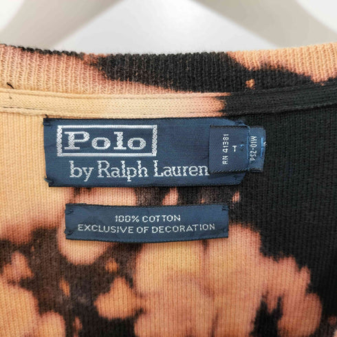 ポロバイラルフローレン Polo by RALPH LAUREN ポニー刺繍 ブリーチ加工トレーナー メンズ XL