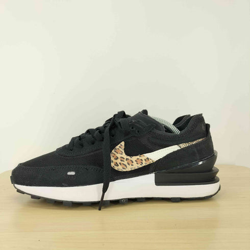 ナイキ NIKE Waffle One BlackLeopard ワッフルワンSE レディース JPN:24