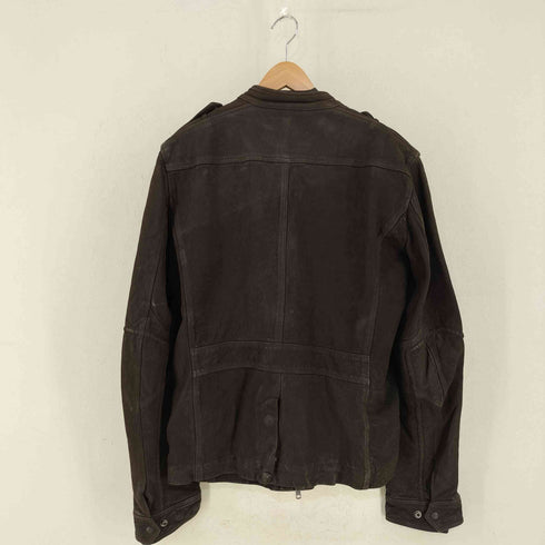 ディーゼル DIESEL レザージャケット ヌバック メンズ JPN:XL