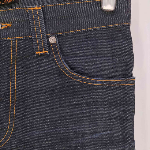 ヌーディージーンズ Nudie Jeans イタリア製 スリム デニムパンツ メンズ W29 L32