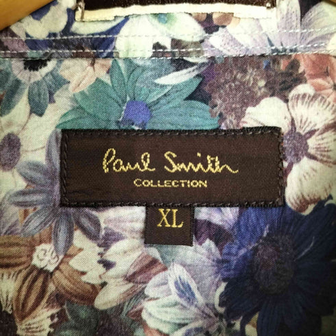 ポールスミスコレクション Paul Smith COLLECTION イングリッシュ ガーデン フローラル プリントシャツ メンズ import:XL