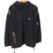 ヒルフィガー HILFIGER 90S 00S リブ切替 フード付き ジャケット 裾ドローコード メンズ JPN:L