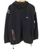 ヒルフィガー HILFIGER 90S 00S リブ切替 フード付き ジャケット 裾ドローコード メンズ JPN:L