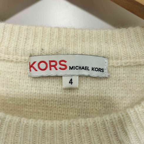 マイケルコース Michael Kors ツートンカラー ショルダーリブジップニット レディース 4
