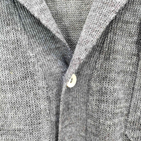 ダックスロンドン DAKS LONDON リネンカーディガン メンズ M