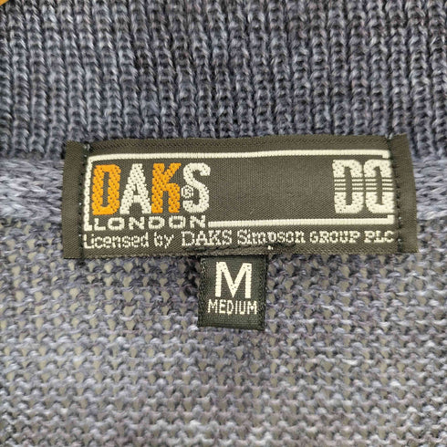 ダックスロンドン DAKS LONDON リネンカーディガン メンズ M