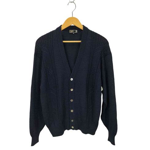 ダックスロンドン DAKS LONDON Vネック コットンカーディガン メンズ M