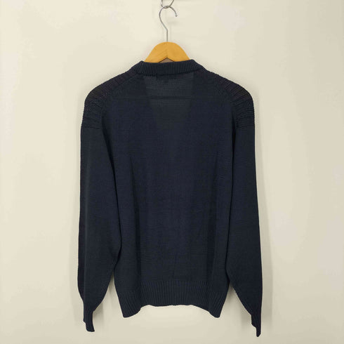 ダックスロンドン DAKS LONDON Vネック コットンカーディガン メンズ M