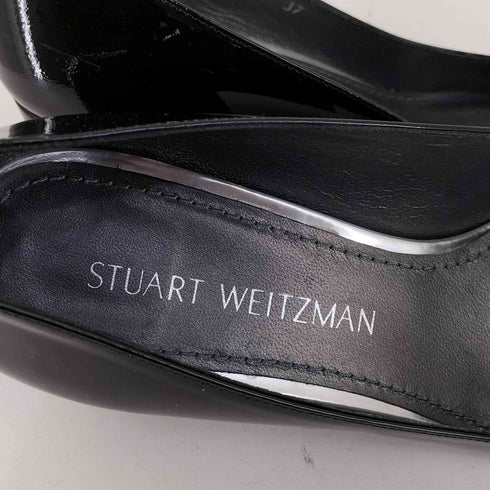 スチュアートワイツマン STUART WEITZMAN エナメル ポインテッドトゥパンプス レディース JPN:37
