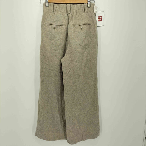 ユナイテッドアローズグリーンレーベルリラクシング UNITED ARROWS green label relaxing ウールタックスラックス レディース JPN:36