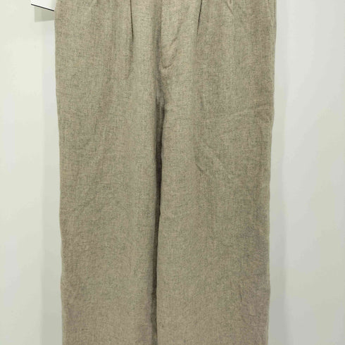 ユナイテッドアローズグリーンレーベルリラクシング UNITED ARROWS green label relaxing ウールタックスラックス レディース JPN:36