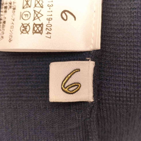 ロクビューティーアンドユースユナイテッドアローズ 6 BEAUTY & YOUTH UNITED ARROWS コットンウール タートルネック ニットプルオーバー レディース