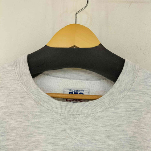 ラッセルアスレチック RUSSELL ATHLETIC MADE IN USA PRO Cotton サイドリブ 前V霜降りスウェット 無地 メンズ import:XL