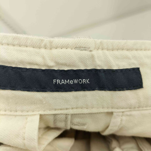 フレームワーク FRAMeWORK DRAWING CHINO PANTS レディース 36