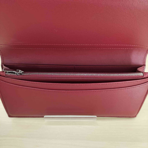 ジェイアンドエムデヴィッドソン J&M Davidson FLAT WALLET 2つ折 レザー ロングウォレット メンズ ONE SIZE